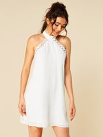 OEM Ladies White Casual Dresses