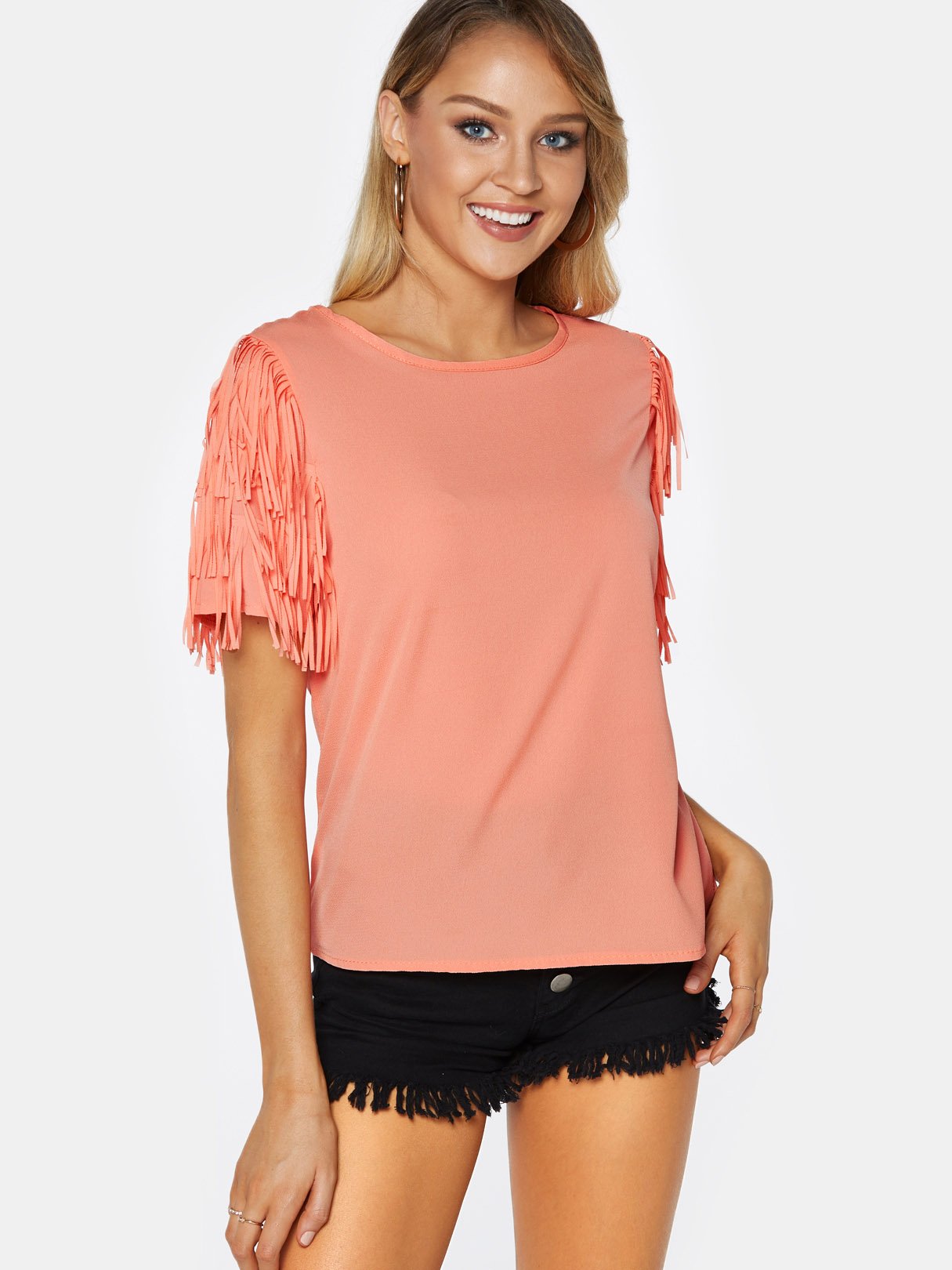 ODM Ladies Short Sleeve Top