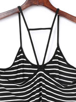 OEM Ladies Striped Mini Dresses
