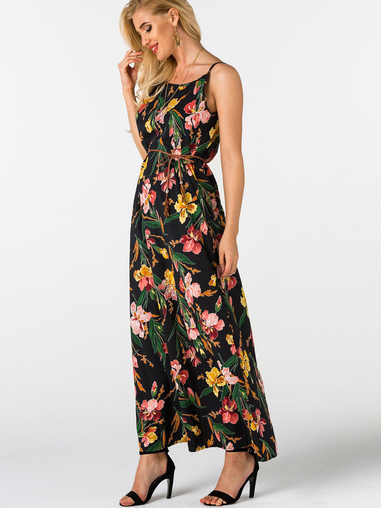 OEM Ladies Floral Floral Dresses
