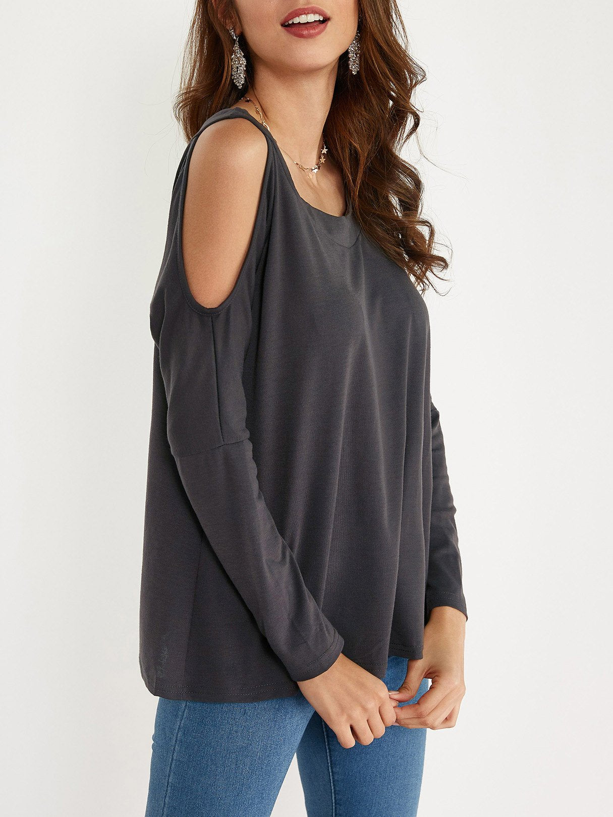 OEM Ladies Grey T-Shirts