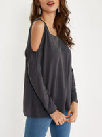 OEM Ladies Grey T-Shirts