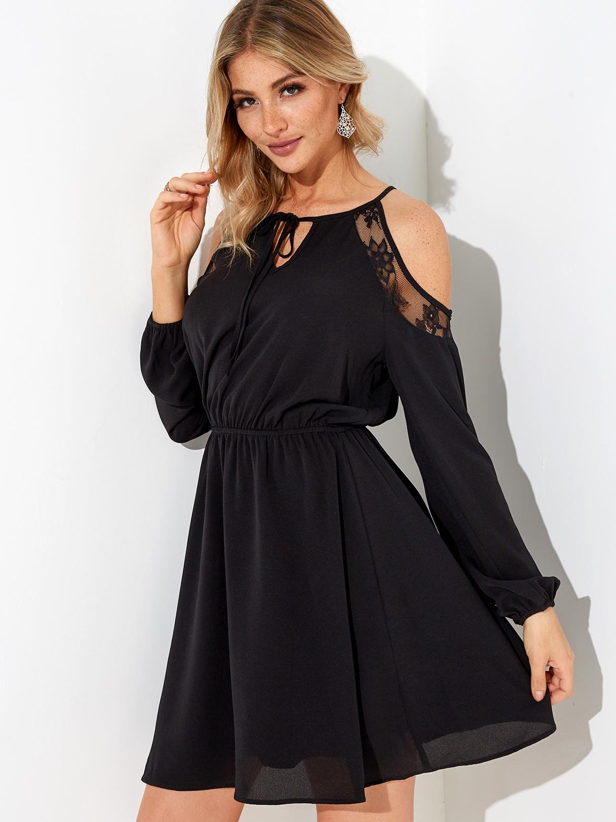 ODM Ladies Long Sleeve Casual Dress