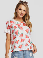 OEM Ladies White T-Shirts