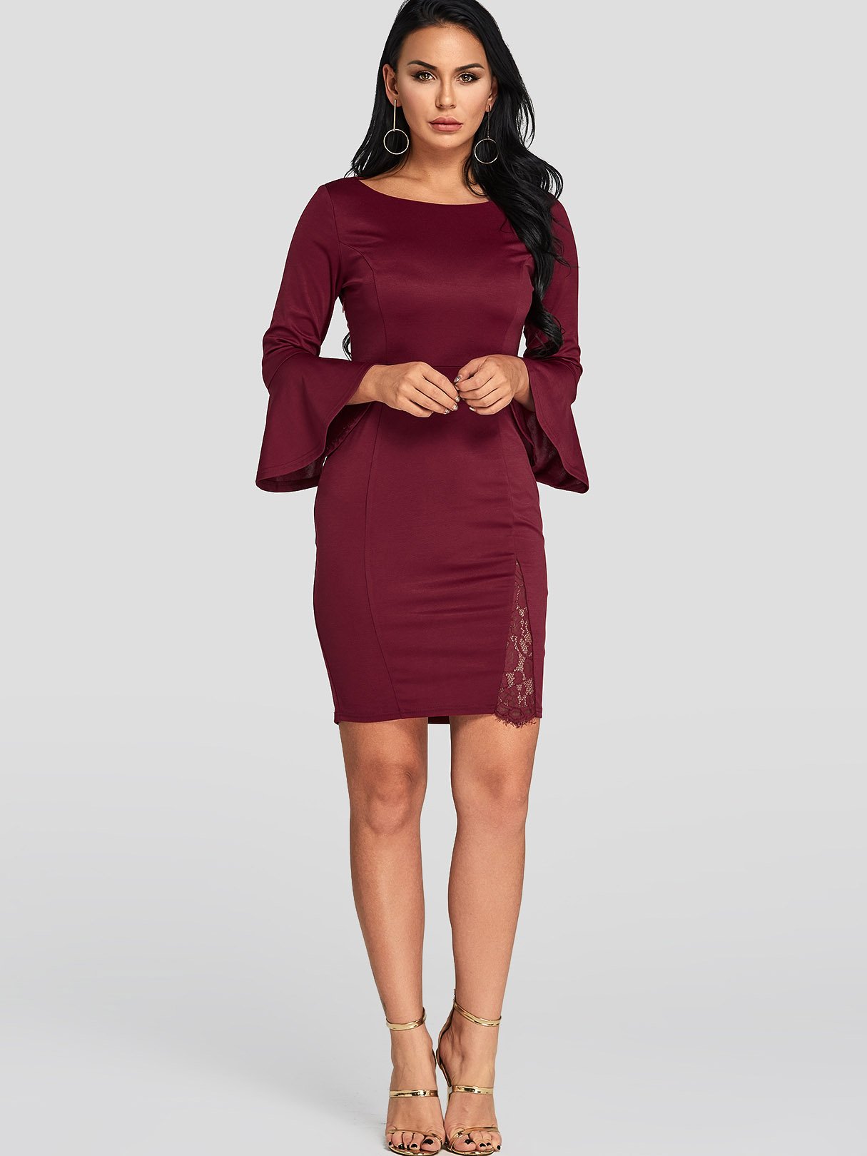 OEM ODM Womens 3/4 Sleeve Sexy Dresses