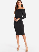 Custom Long Sleeve Glitter Dress