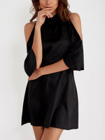 OEM Ladies Black Mini Dresses
