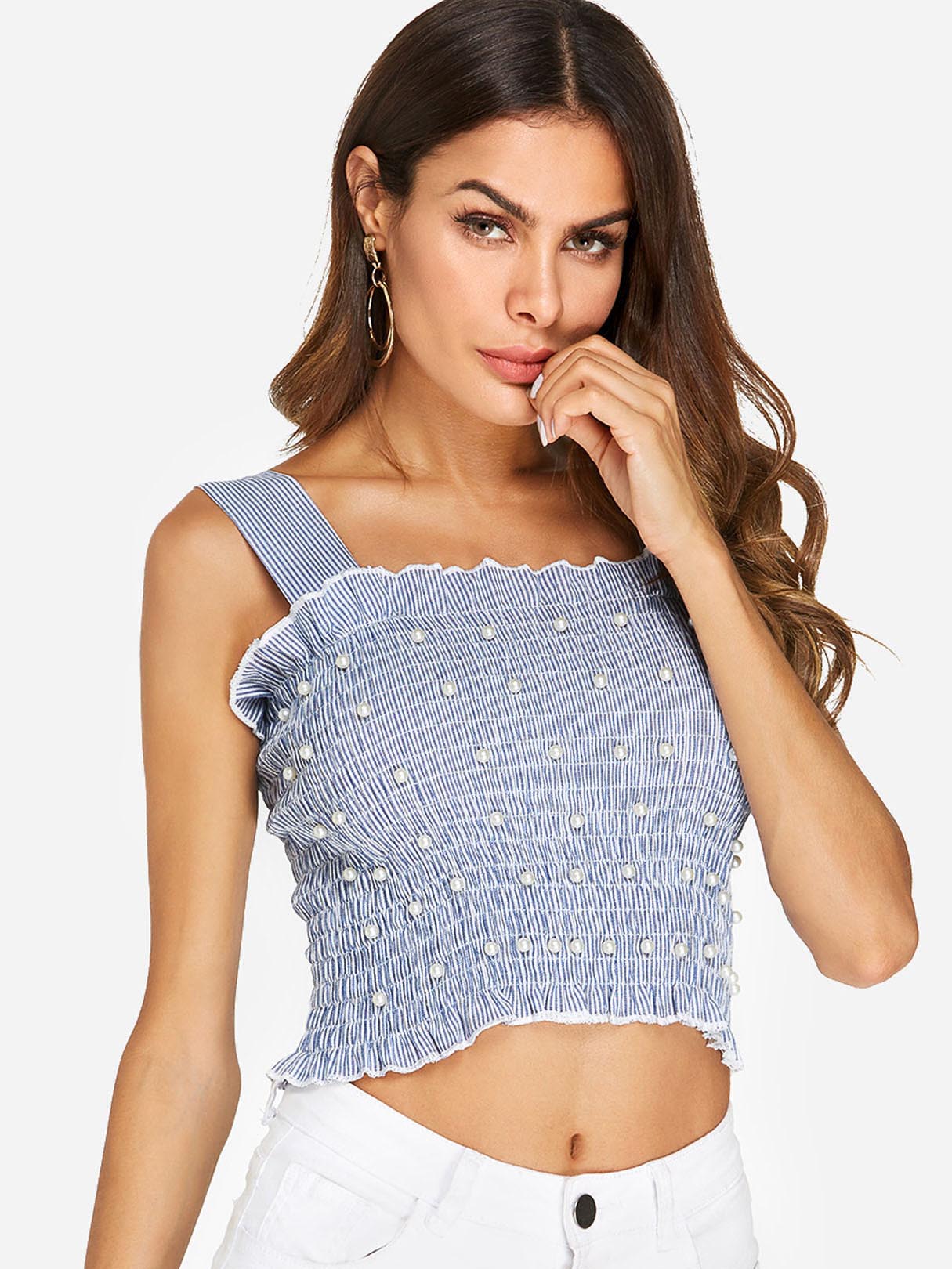 OEM Ladies Blue Camis