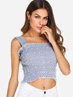 OEM Ladies Blue Camis