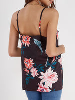 NEW FEELING Womens Black Camis