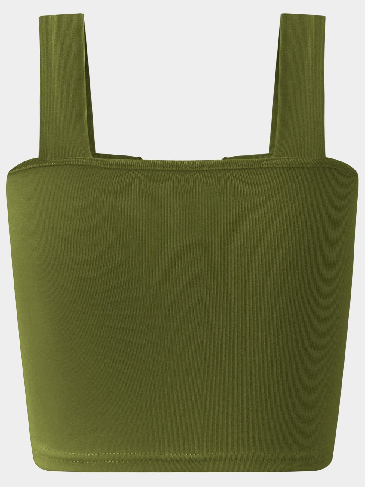 NEW FEELING Womens Green Camis