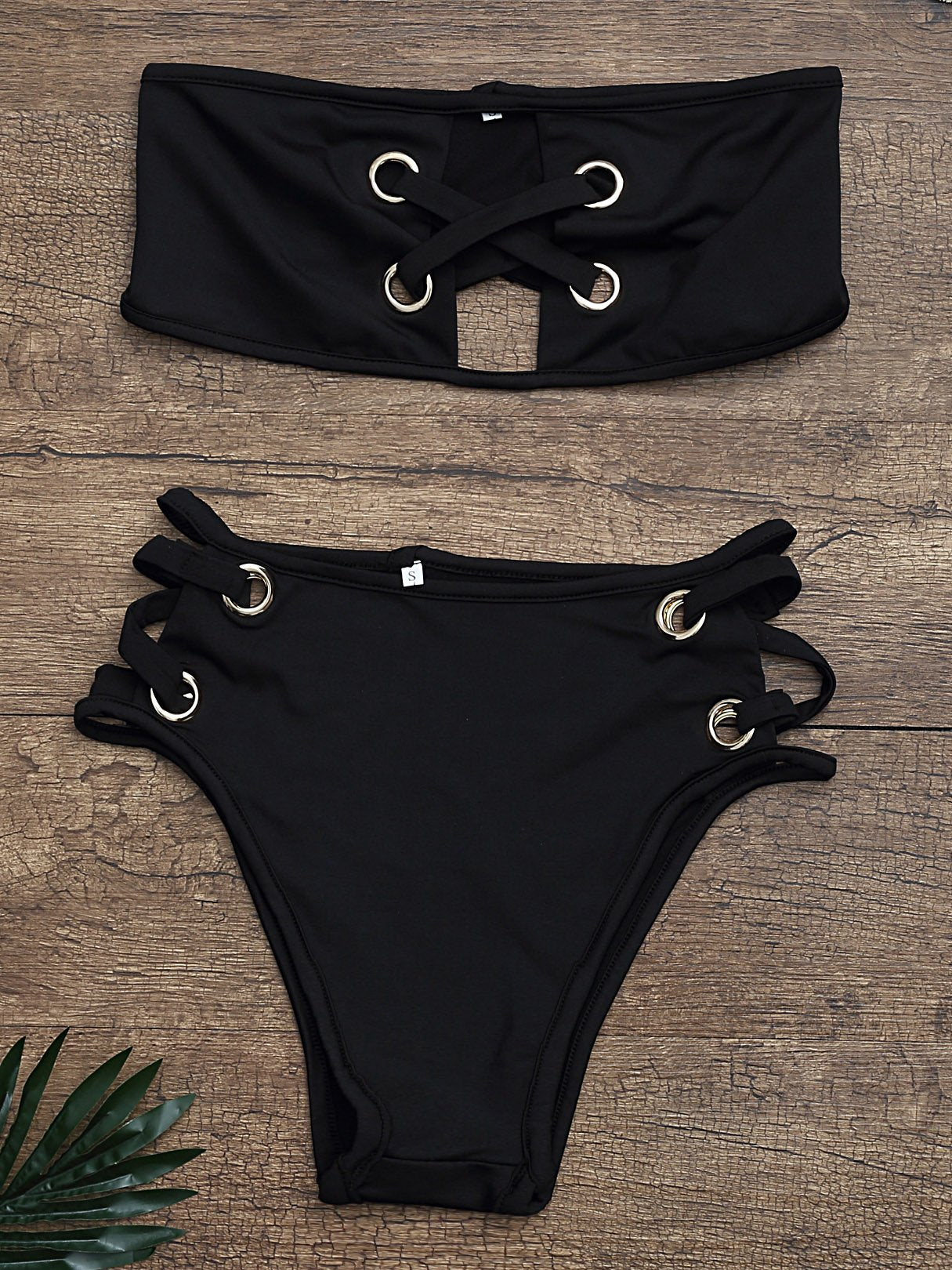 OEM Ladies Black Bikinis