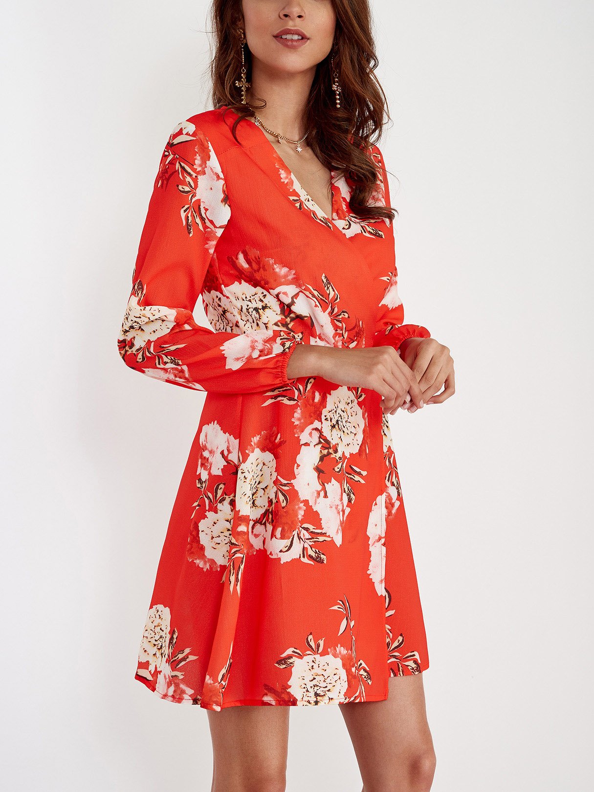 ODM Ladies Long Sleeve Mini Dress