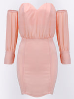OEM ODM Womens 3/4 Sleeve Sexy Dress