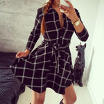 ODM Ladies 3/4 Sleeve Mini Dresses