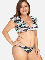 OEM Ladies Multi Plus Size Swimwear