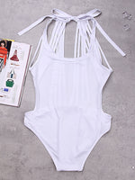 Wholesale Halter Backless One-Pieces Swimsuits