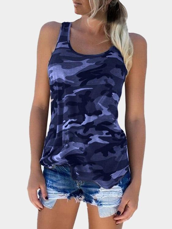 NEW FEELING Womens Purple Camis