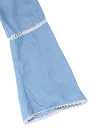 OEM Ladies Blue Casual Dresses