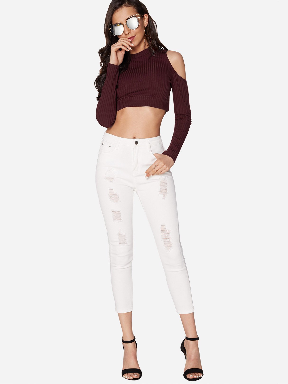 ODM Ladies Long Sleeve Top
