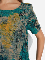 OEM ODM Womens Short Sleeve Midi Dress