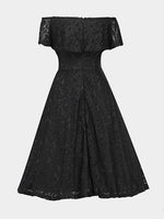 OEM Ladies Black Off The Shoulder Dresses