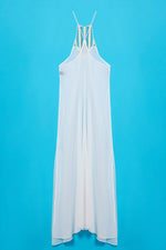 NEW FEELING Womens White Cover-Ups