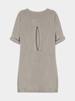 NEW FEELING Womens Grey Casual Dresses