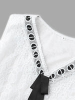 OEM Ladies White Mini Dresses