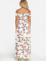 NEW FEELING Womens White Maxi Dresses