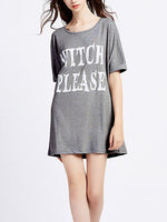 ODM Ladies Half Sleeve Mini Dress