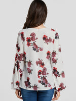 ODM Ladies Long Sleeve Blouses