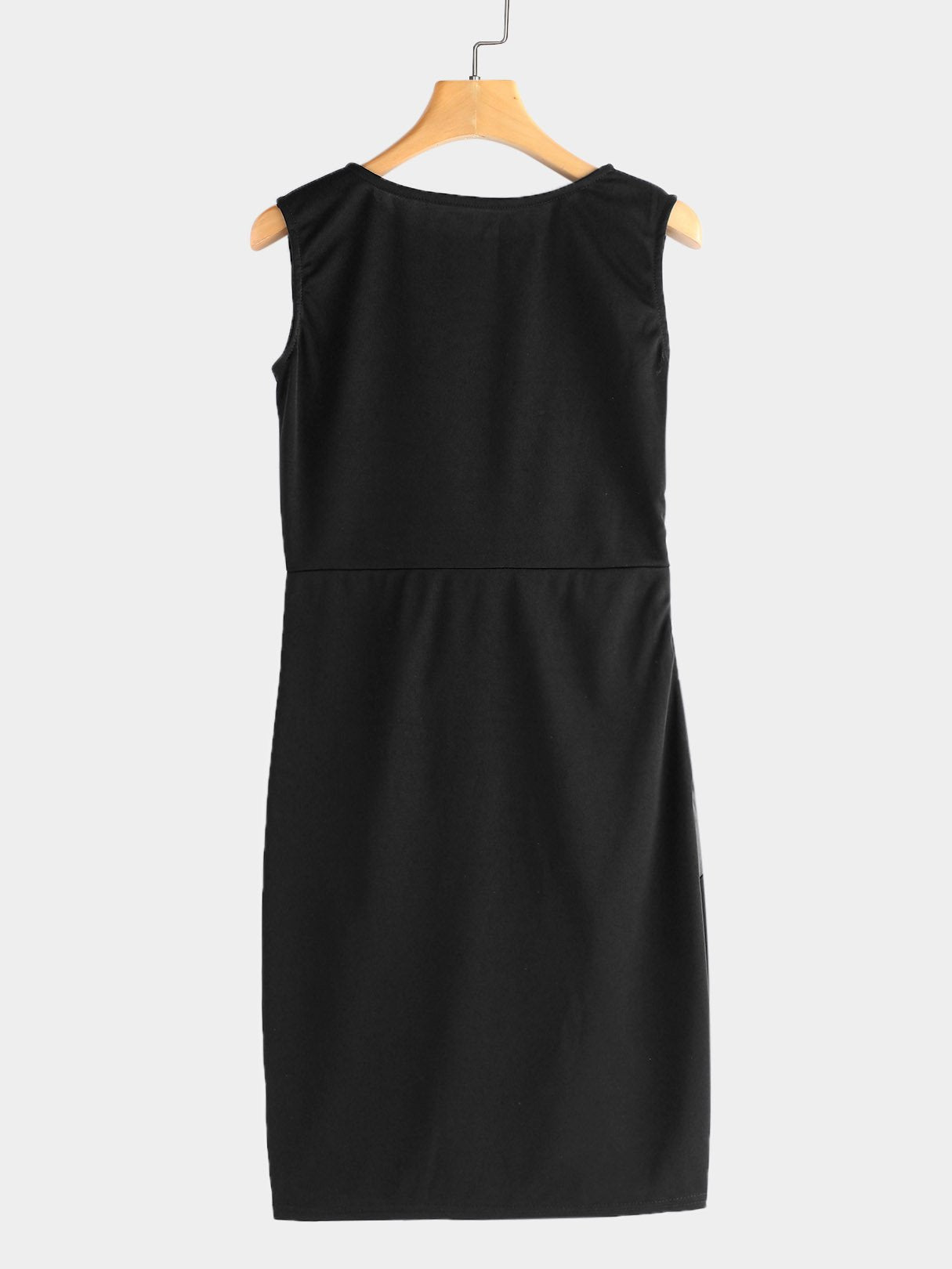 NEW FEELING Womens Black Midi Dresses