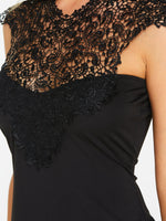 OEM ODM Black Sequin Dress Long Sleeve