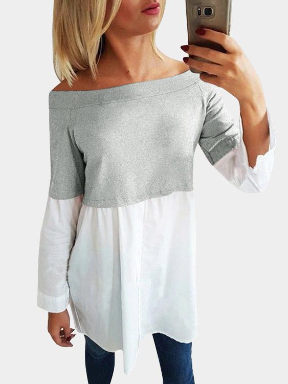Ladies Long Sleeve Shirt Blouses