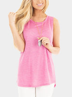 NEW FEELING Womens Pink Camis