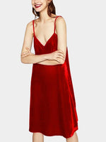 NEW FEELING Womens Red Sexy Dresses
