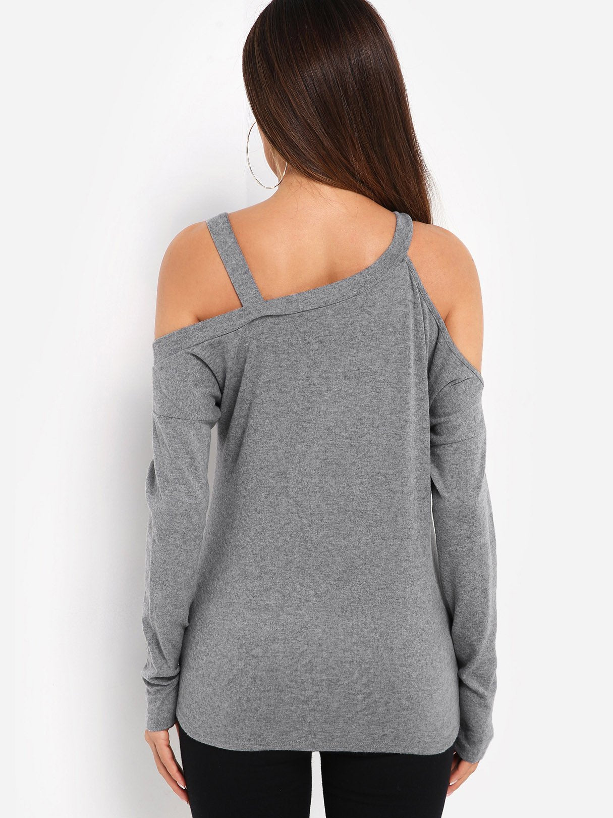 NEW FEELING Womens Grey T-Shirts
