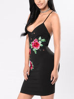 OEM Ladies Black Mini Dresses
