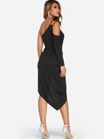 NEW FEELING Womens Black Sexy Dresses