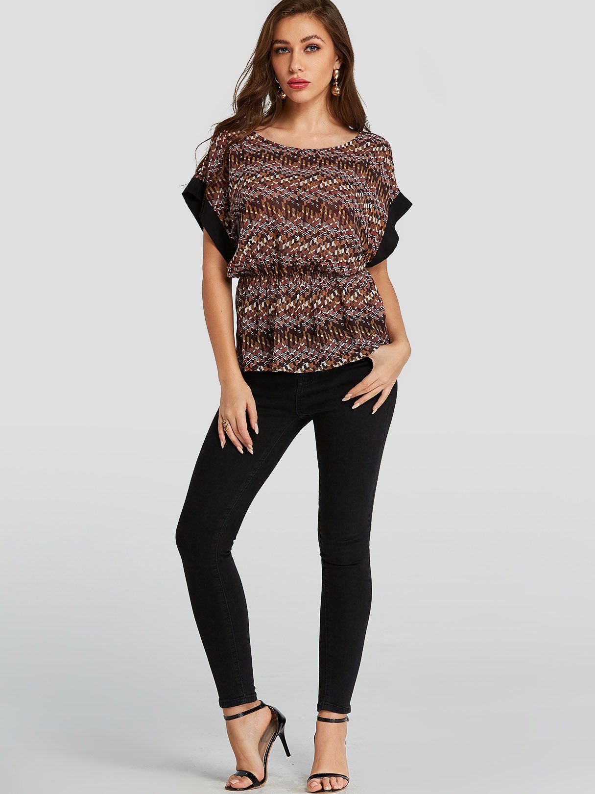 NEW FEELING Womens Multi T-Shirts