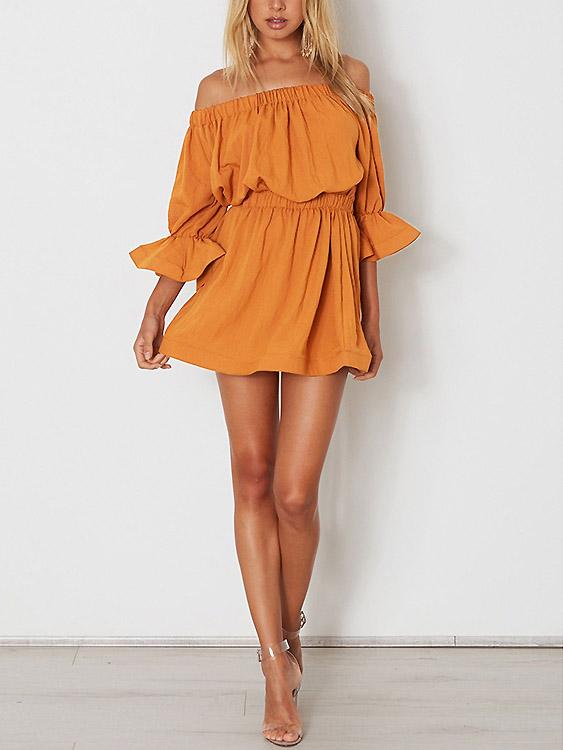 ODM Ladies Long Sleeve Mini Dress