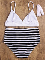 NEW FEELING Womens Black Bikinis
