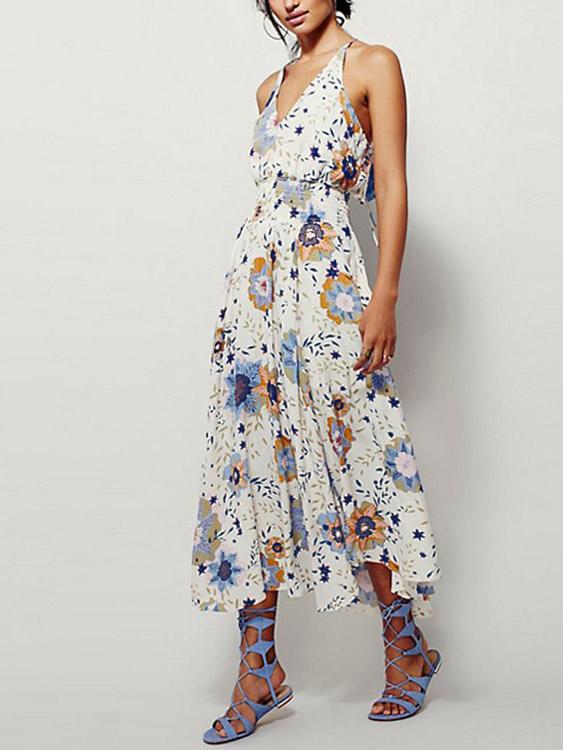 OEM Ladies Multi Maxi Dresses