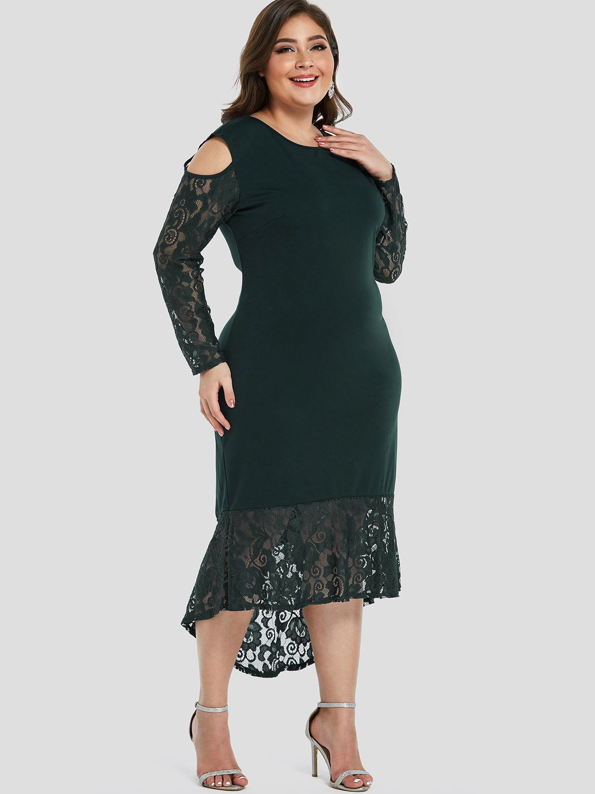 Custom Purple Plus Size Prom Dresses