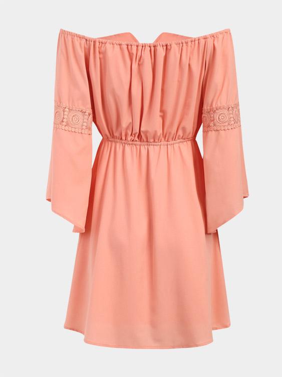 NEW FEELING Womens Orange Mini Dresses