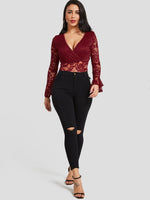 ODM Ladies Long Sleeve Blouses