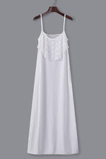 Wholesale White Lace Maxi Dress