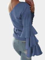 Ruffled Blouses For Juniors