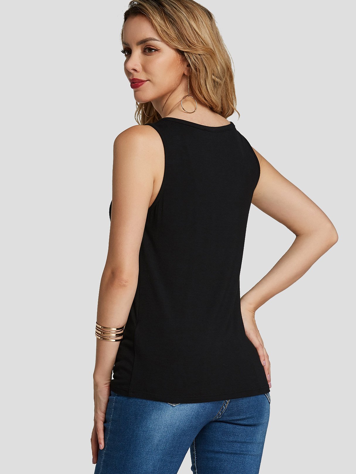 ODM Ladies Sleeveless Tank Top